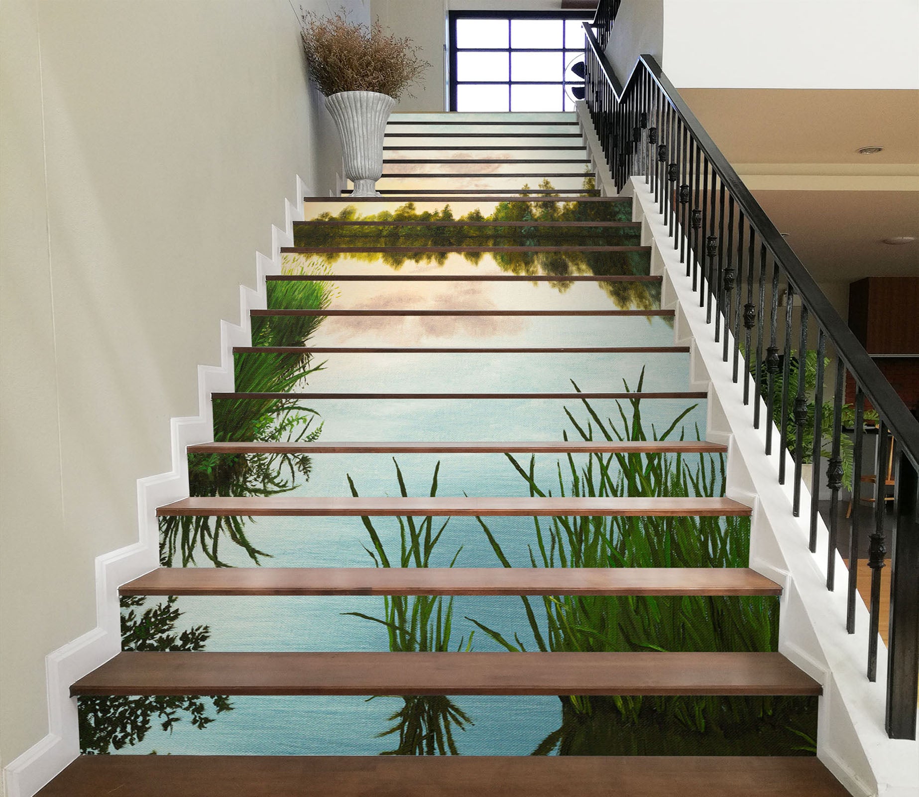 3D River Grass 8822 Marina Zotova Stair Risers