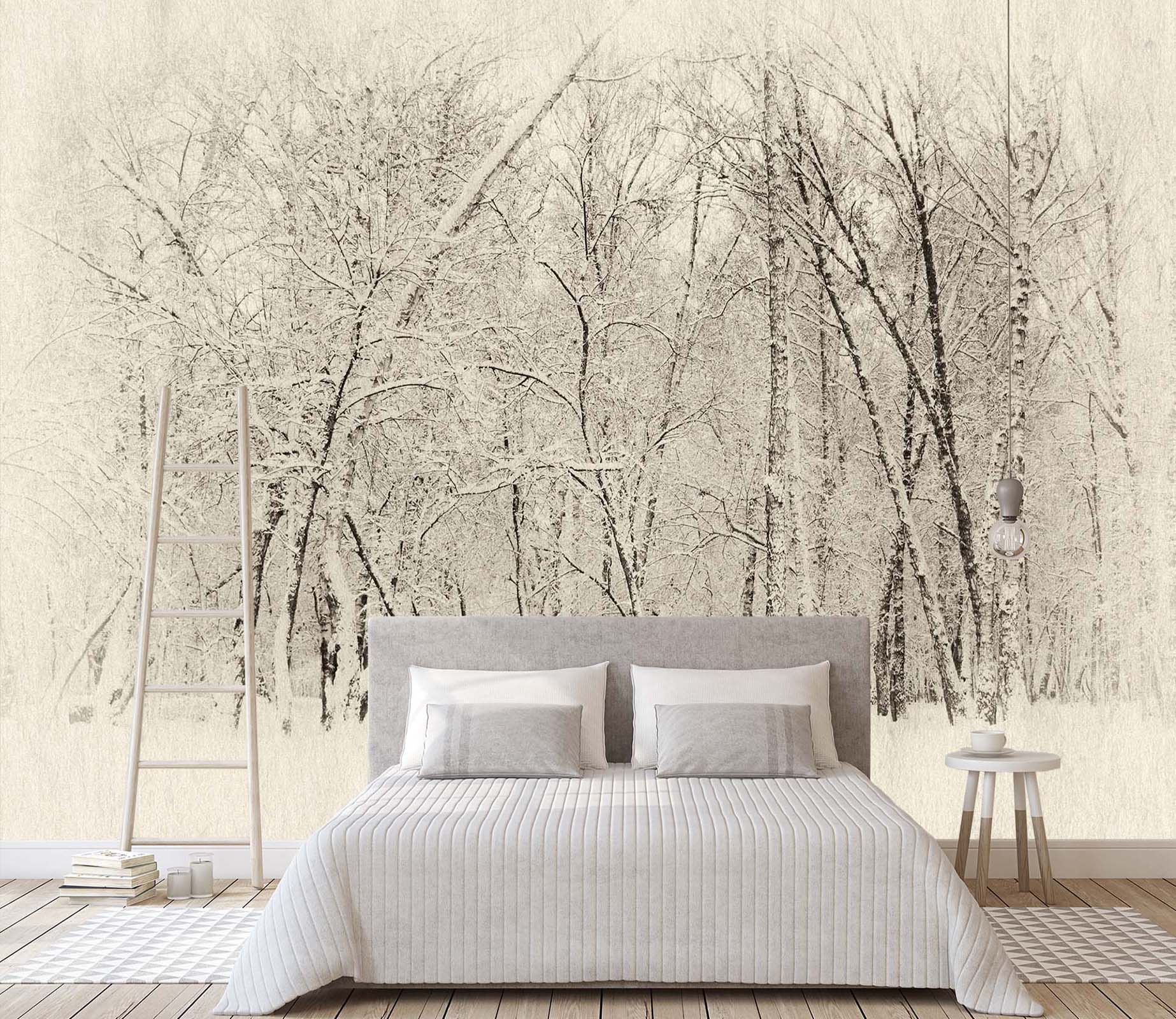 3D Snowy Landscape 123 Wall Murals Wallpaper AJ Wallpaper 2 