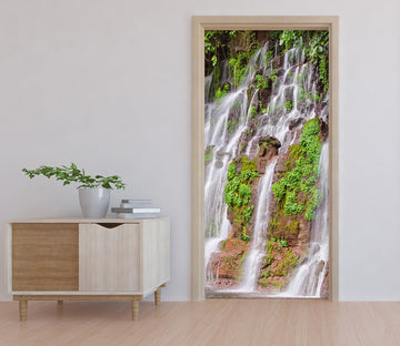 3D Small Waterfall 090 Door Mural