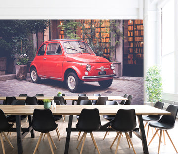 3D Bookstore Car 094 Vehicle Wall Murals