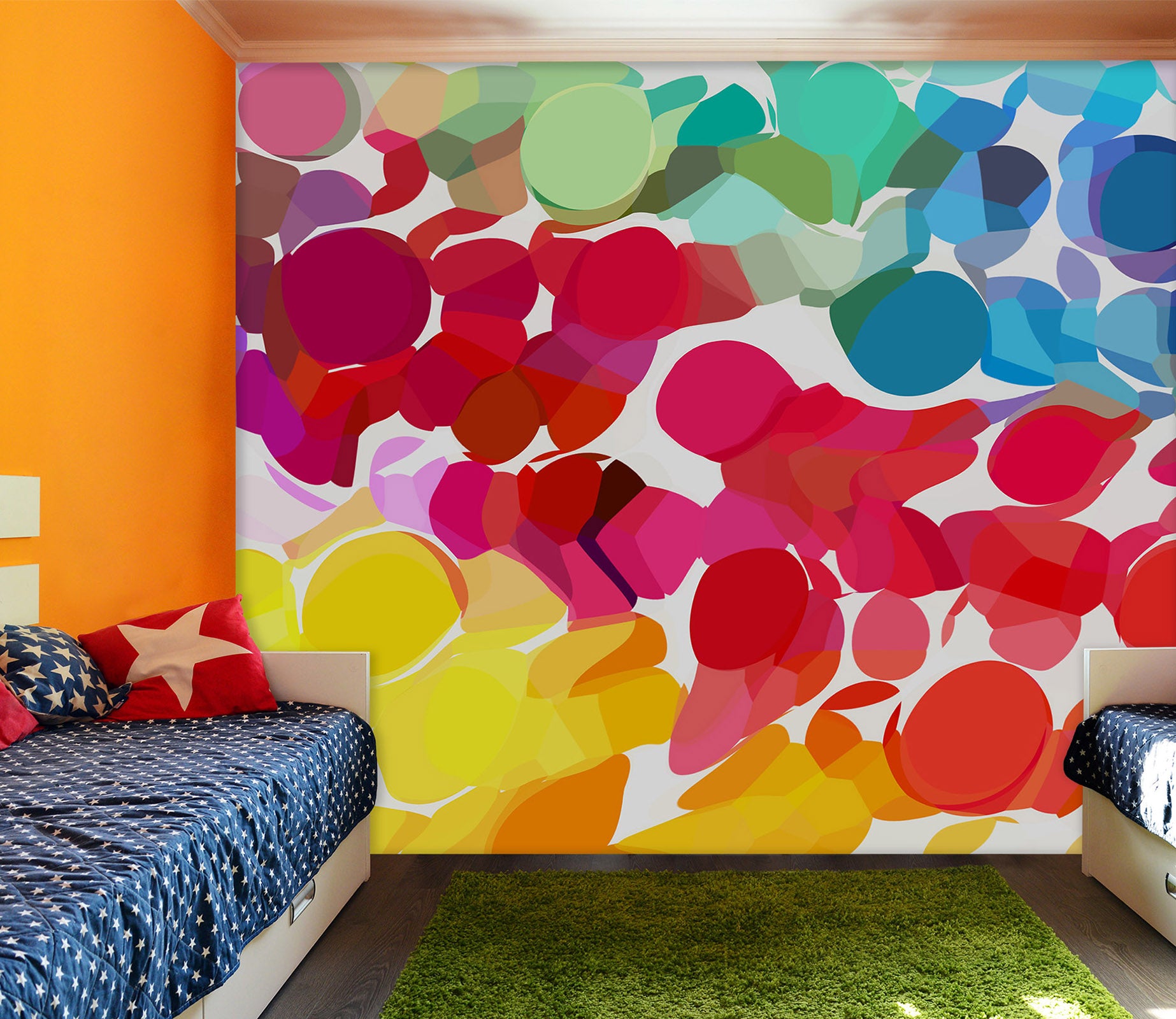 3D Colored Inspiration 71071 Shandra Smith Wall Mural Wall Murals