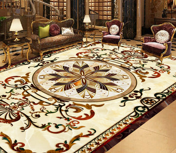 3D Marble Pattern WG545 Floor Mural Wallpaper AJ Wallpaper 2 