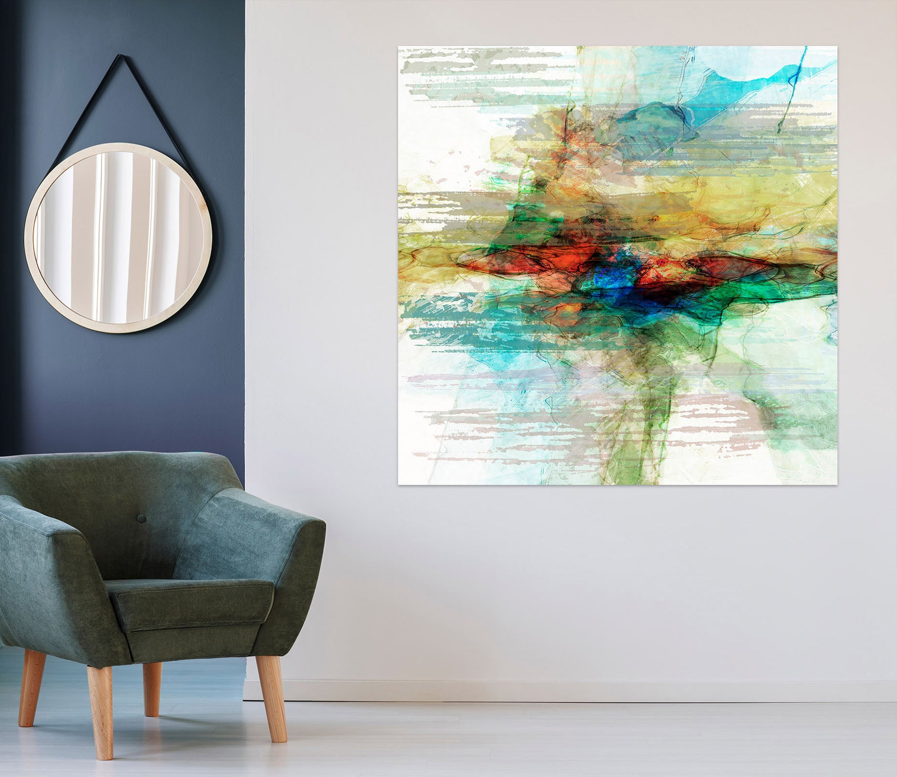 3D Color Light 031 Michael Tienhaara Wall Sticker