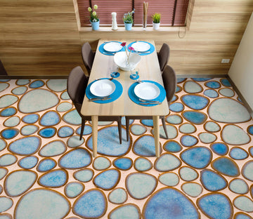 3D Cute Color Shapes 618 Floor Mural  Wallpaper Murals Rug & Mat Print Epoxy waterproof bath floor