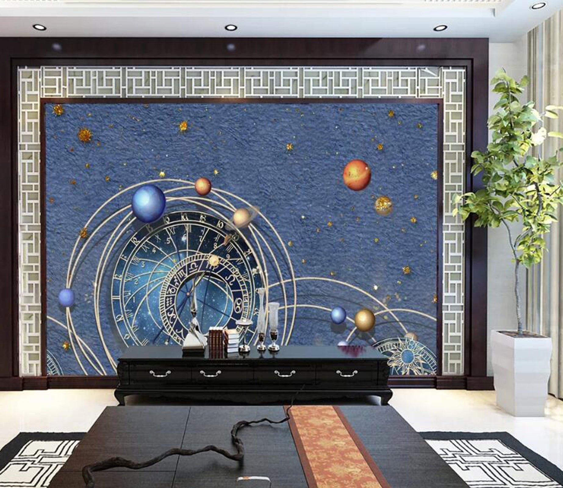3D Color Planet WC63 Wall Murals Wallpaper AJ Wallpaper 2 