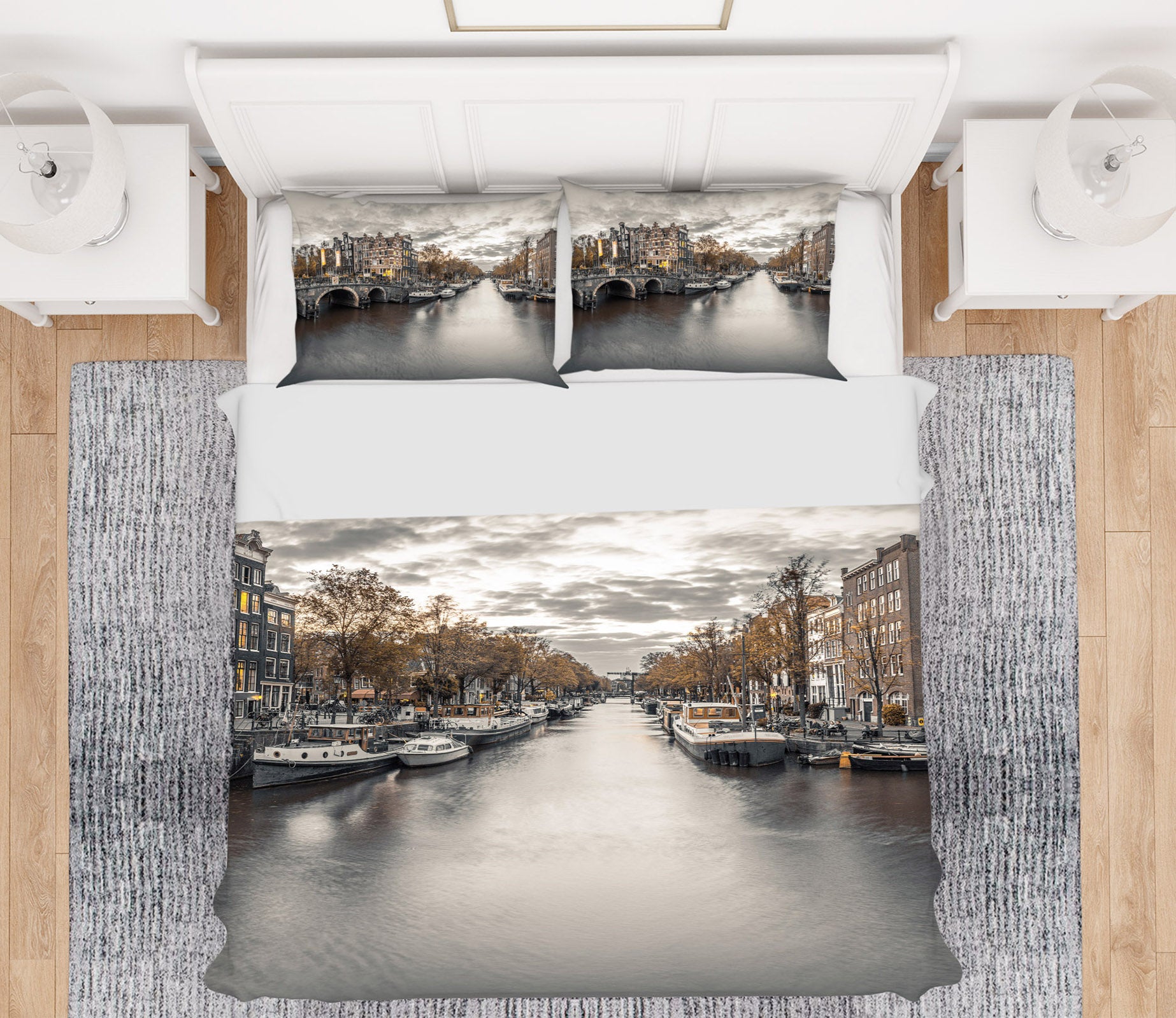 3D River Vessel 85139 Assaf Frank Bedding Bed Pillowcases Quilt