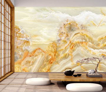 3D Yellow Valley 1510 Wall Murals