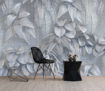 3D Origami Leaves WG217 Wall Murals