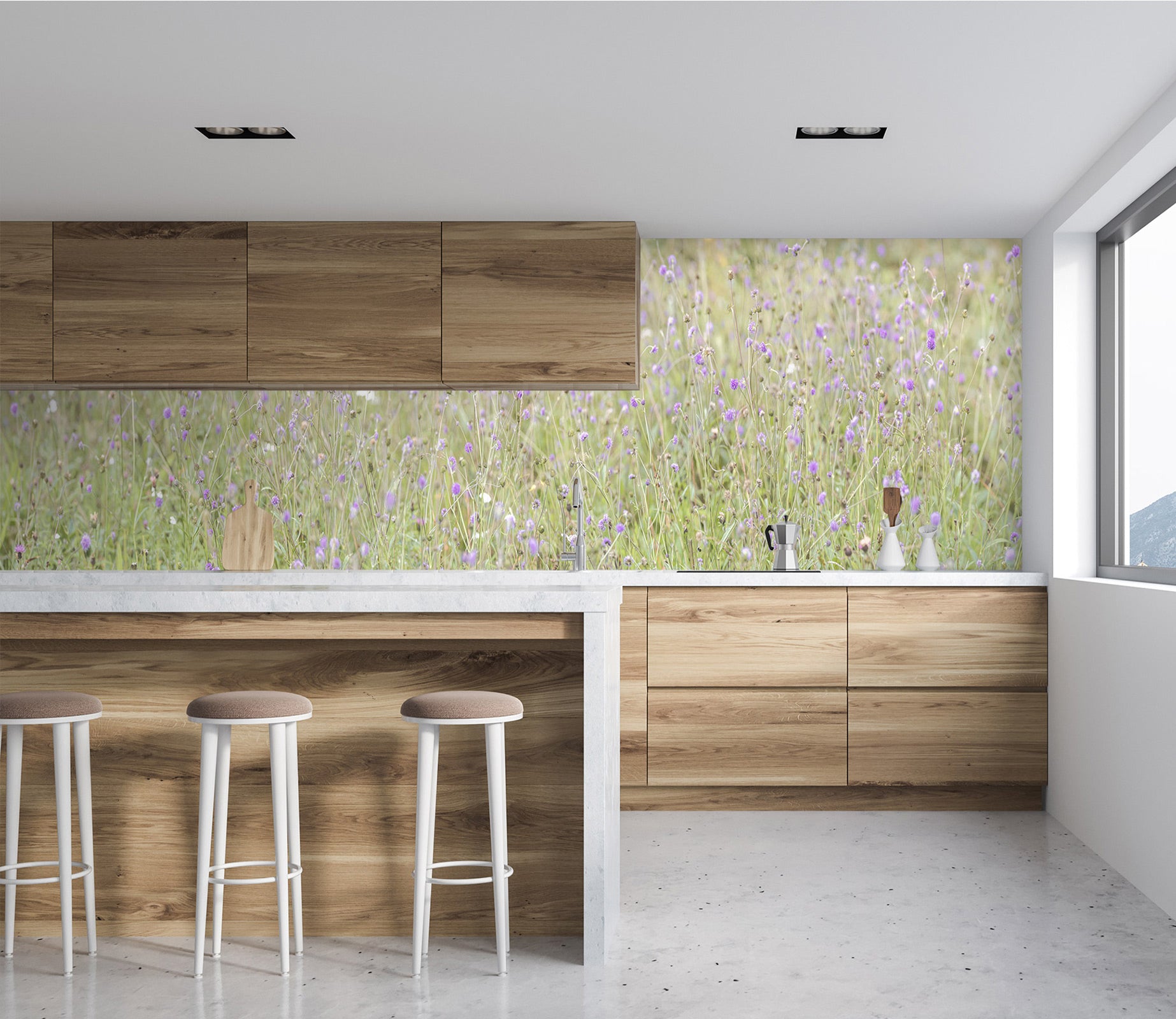 3D Lawn Wildflowers 6247 Assaf Frank Wall Mural Wall Murals
