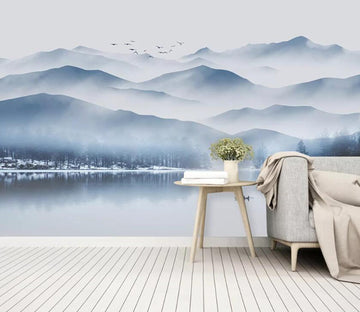 3D Beautiful Mountain River WC08 Wall Murals Wallpaper AJ Wallpaper 2 
