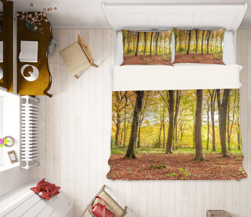 3D Green Forest 7011 Assaf Frank Bedding Bed Pillowcases Quilt Cover Duvet Cover