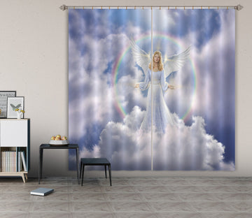 3D Angel Goddess 037 Jerry LoFaro Curtain Curtains Drapes Wallpaper AJ Wallpaper 