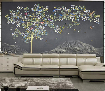 3D Colored Petals WC29 Wall Murals Wallpaper AJ Wallpaper 2 