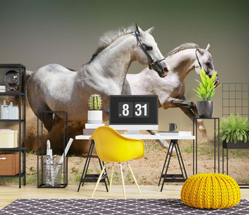 3D Running Horse 1080 Wall Murals