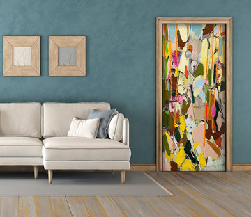 3D Paint Brush Texture 9350 Allan P. Friedlander Door Mural