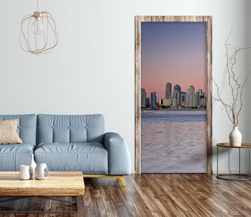 3D Harbour Building 110217 Kathy Barefield Door Mural