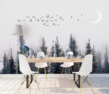 3D Forest Bird WC69 Wall Murals Wallpaper AJ Wallpaper 2 