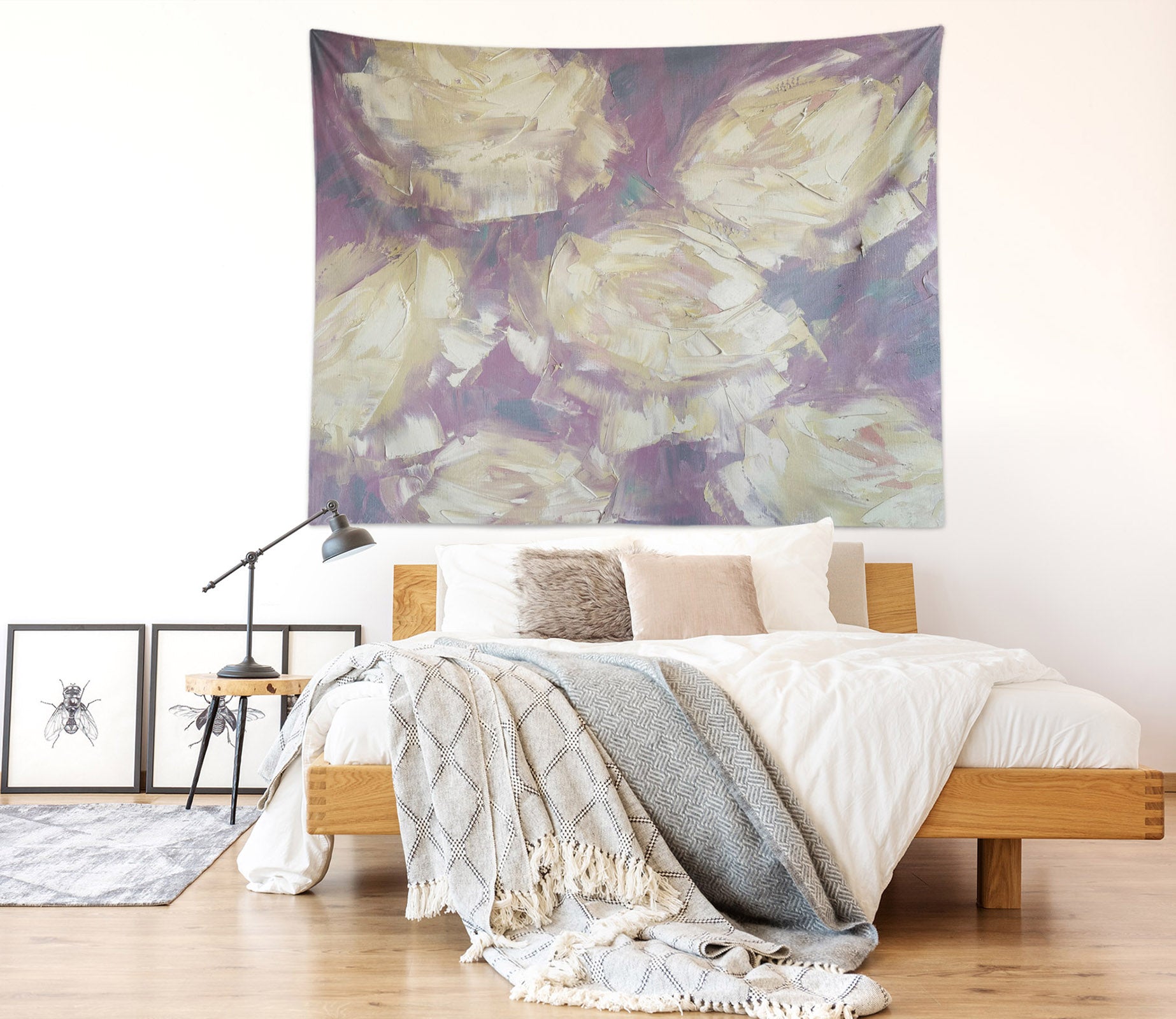 3D Yellow Pigment 3779 Skromova Marina Tapestry Hanging Cloth Hang