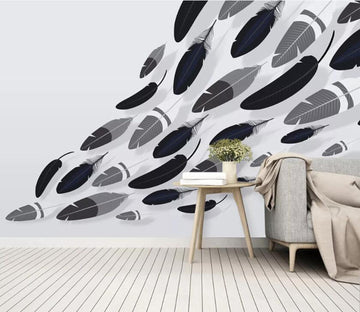 3D Art Feather WC07 Wall Murals Wallpaper AJ Wallpaper 2 