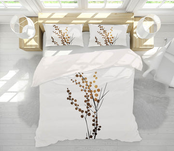 3D Golden Brench 149 Boris Draschoff Bedding Bed Pillowcases Quilt