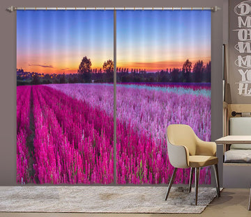 3D Purple Manor 215 Assaf Frank Curtain Curtains Drapes