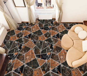 3D Triangle Life Art 872 Floor Mural