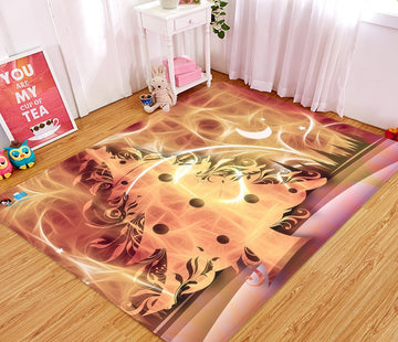 3D Christmas Moon 018 Non Slip Rug Mat Mat AJ Creativity Home 