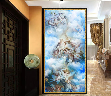 3D Angel In White 1506 Wall Murals