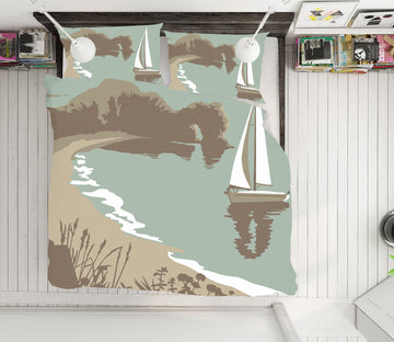 3D Durdle Door 2017 Steve Read Bedding Bed Pillowcases Quilt