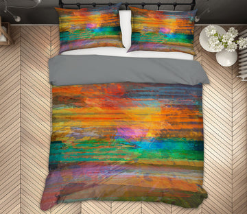 3D Color Gradient 1037 Michael Tienhaara Bedding Bed Pillowcases Quilt