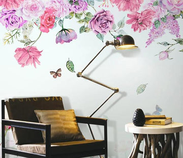3D Pink Flowers 417 Wall Murals Wallpaper AJ Wallpaper 2 