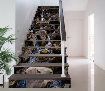 3D Quaint Rocks 204 Stair Risers