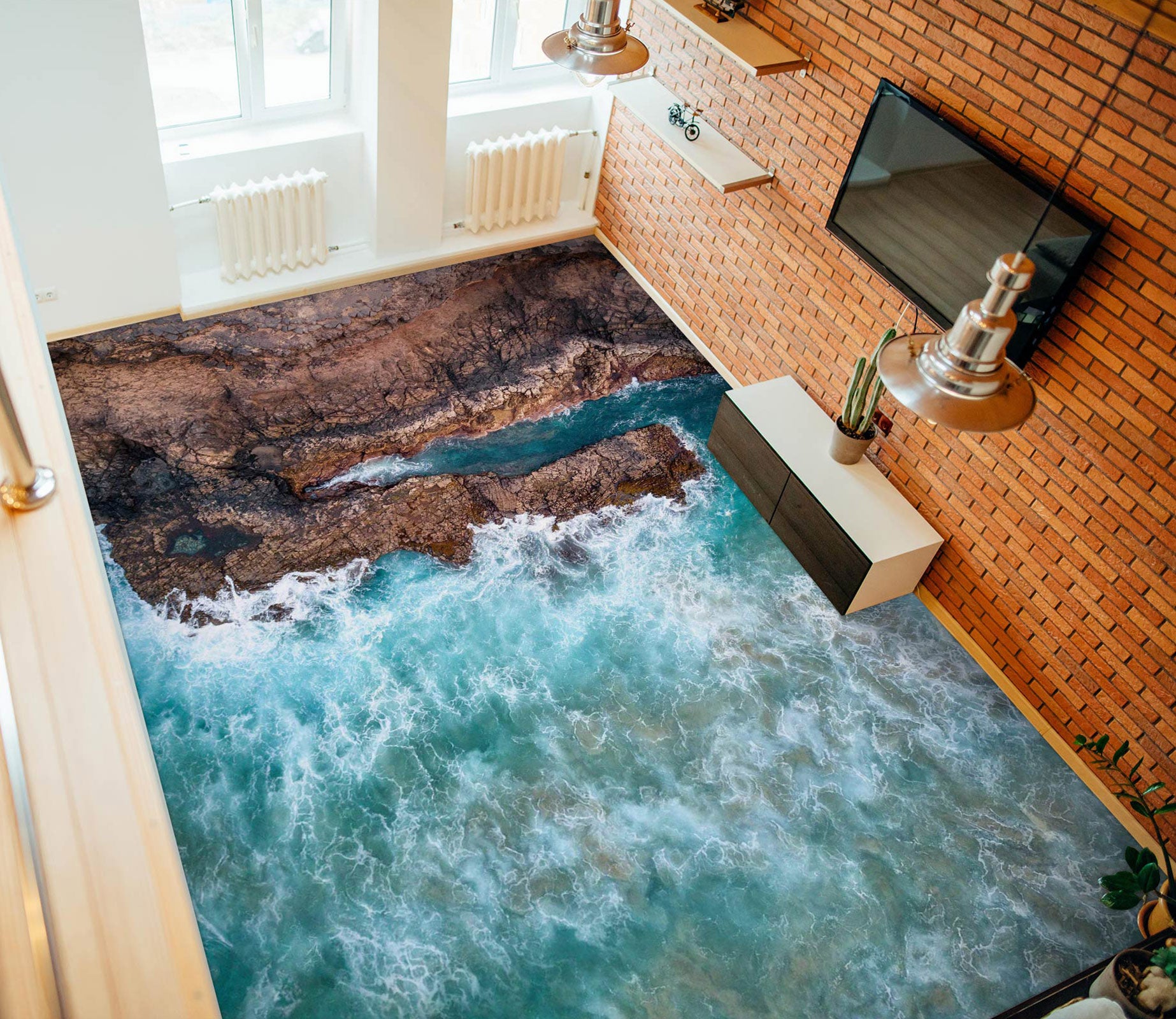 3D Coast Nature 188 Floor Mural  Wallpaper Murals Rug & Mat Print Epoxy waterproof bath floor