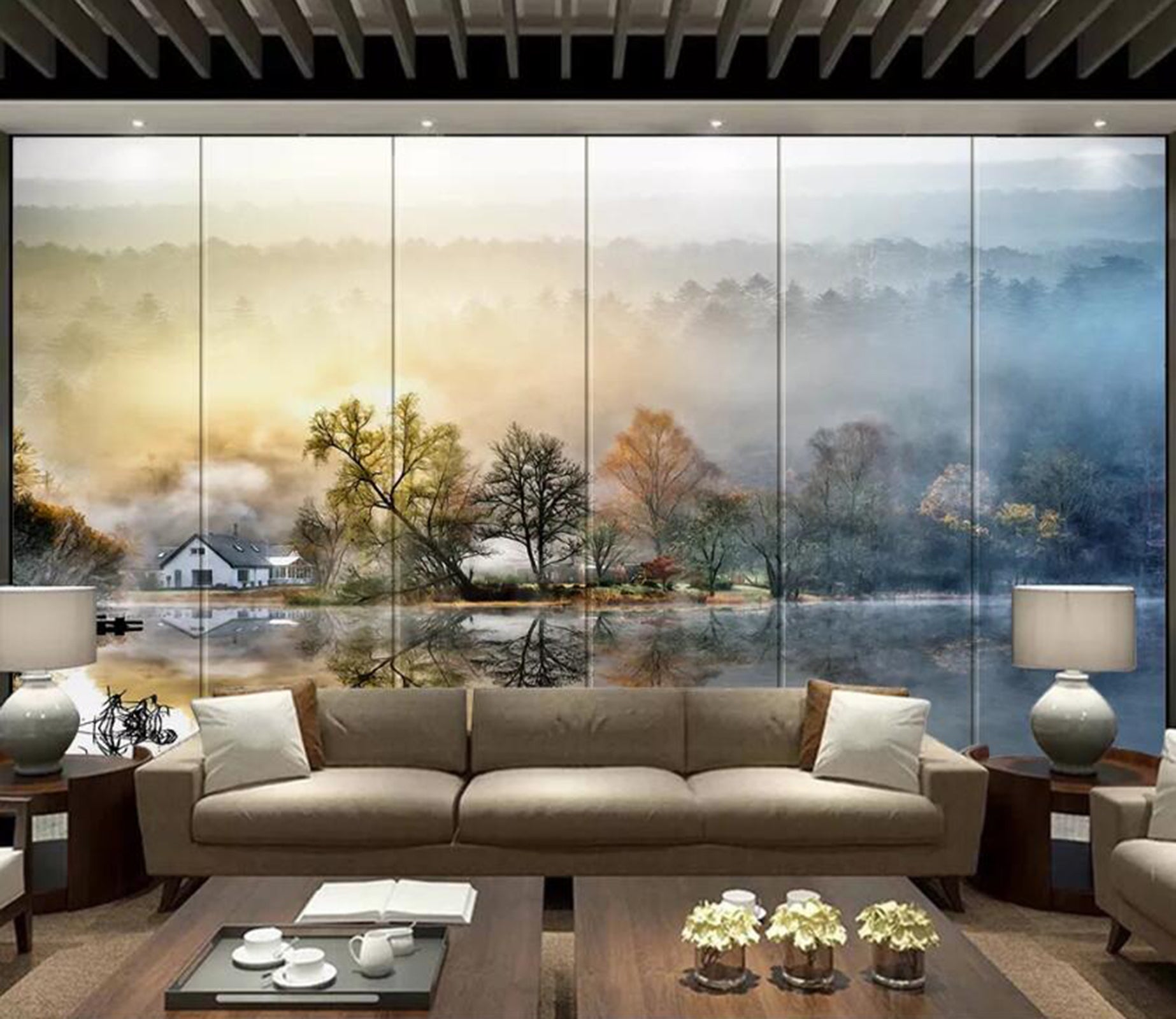 3D Jiangnan Water Township WC05 Wall Murals Wallpaper AJ Wallpaper 2 