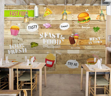 3D Good-tasting Food 610 Wall Murals