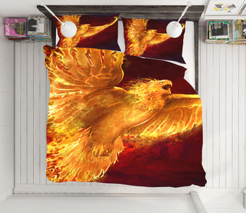 3D Firehawk 4070 Tom Wood Bedding Bed Pillowcases Quilt