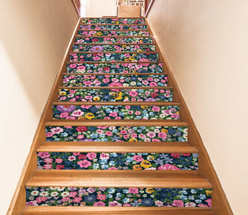 3D Little Flowers In Spring 515 Stair Risers