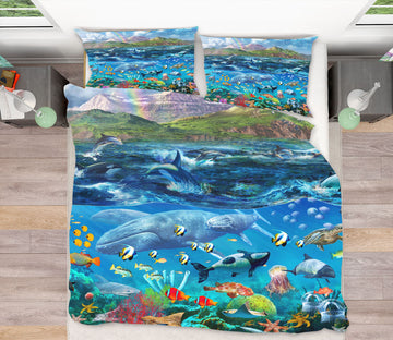 3D Undersea Fish 2031 Adrian Chesterman Bedding Bed Pillowcases Quilt