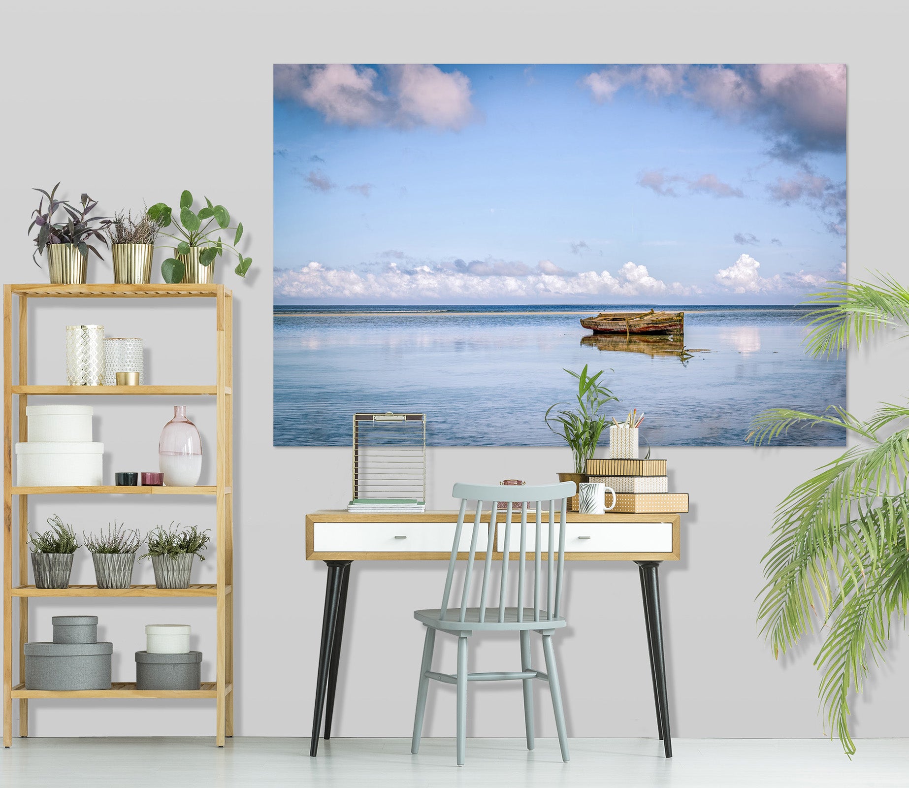 3D Sea Beach 154 Marco Carmassi Wall Sticker