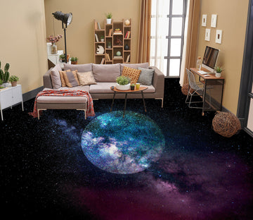 3D Starry Sky Moon 102146 Andrea Haase Floor Mural  Wallpaper Murals Self-Adhesive Removable Print Epoxy