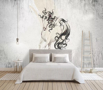 3D Abstract Horse WC36 Wall Murals Wallpaper AJ Wallpaper 2 