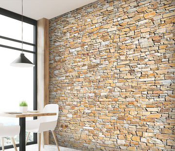 3D Bricks Stacked 1416 Wall Murals