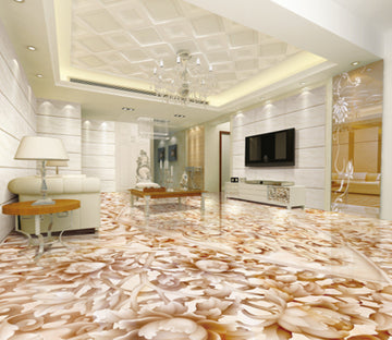 3D Elegant Flowers 273 Floor Mural  Wallpaper Murals Rug & Mat Print Epoxy waterproof bath floor