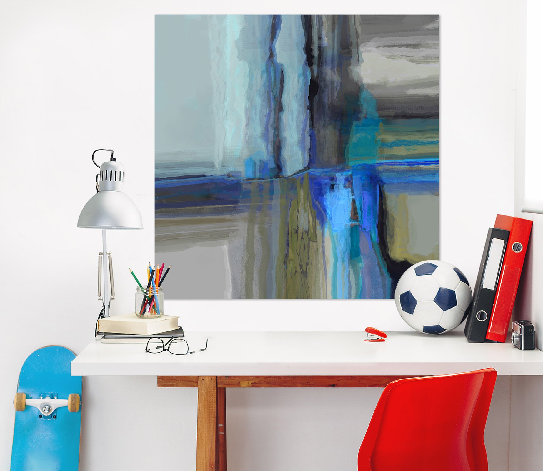 3D Colorful Pool 010 Michael Tienhaara Wall Sticker