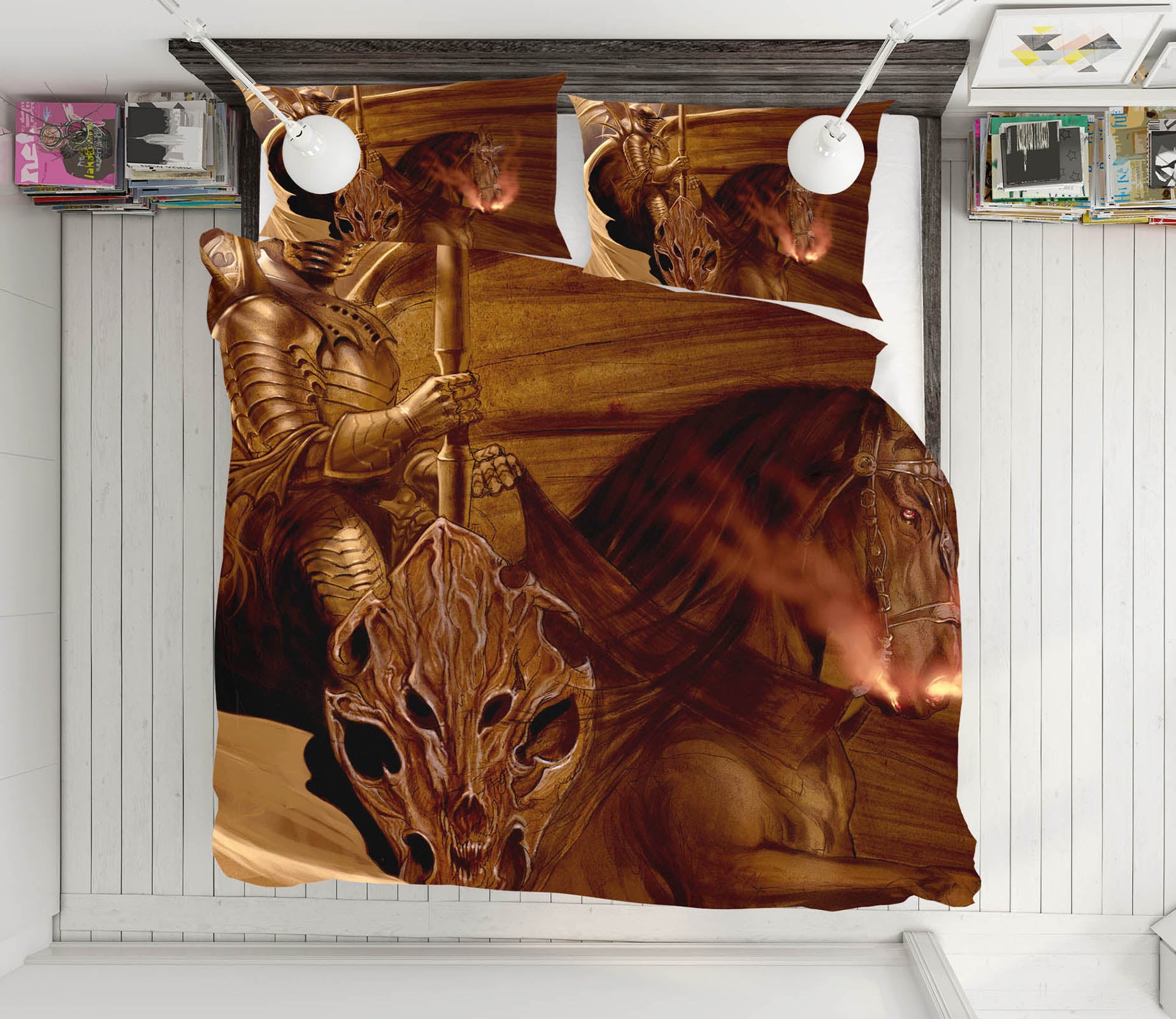 3D Horse Rider 8328 Ruth Thompson Bedding Bed Pillowcases Quilt Cover Duvet Cover