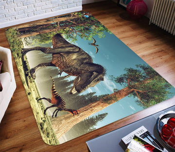 3D Tyrannosaurus Rex 67 Non Slip Rug Mat Mat AJ Creativity Home 