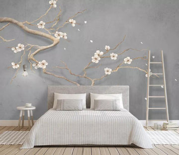 3D Branch Plum WC57 Wall Murals Wallpaper AJ Wallpaper 2 