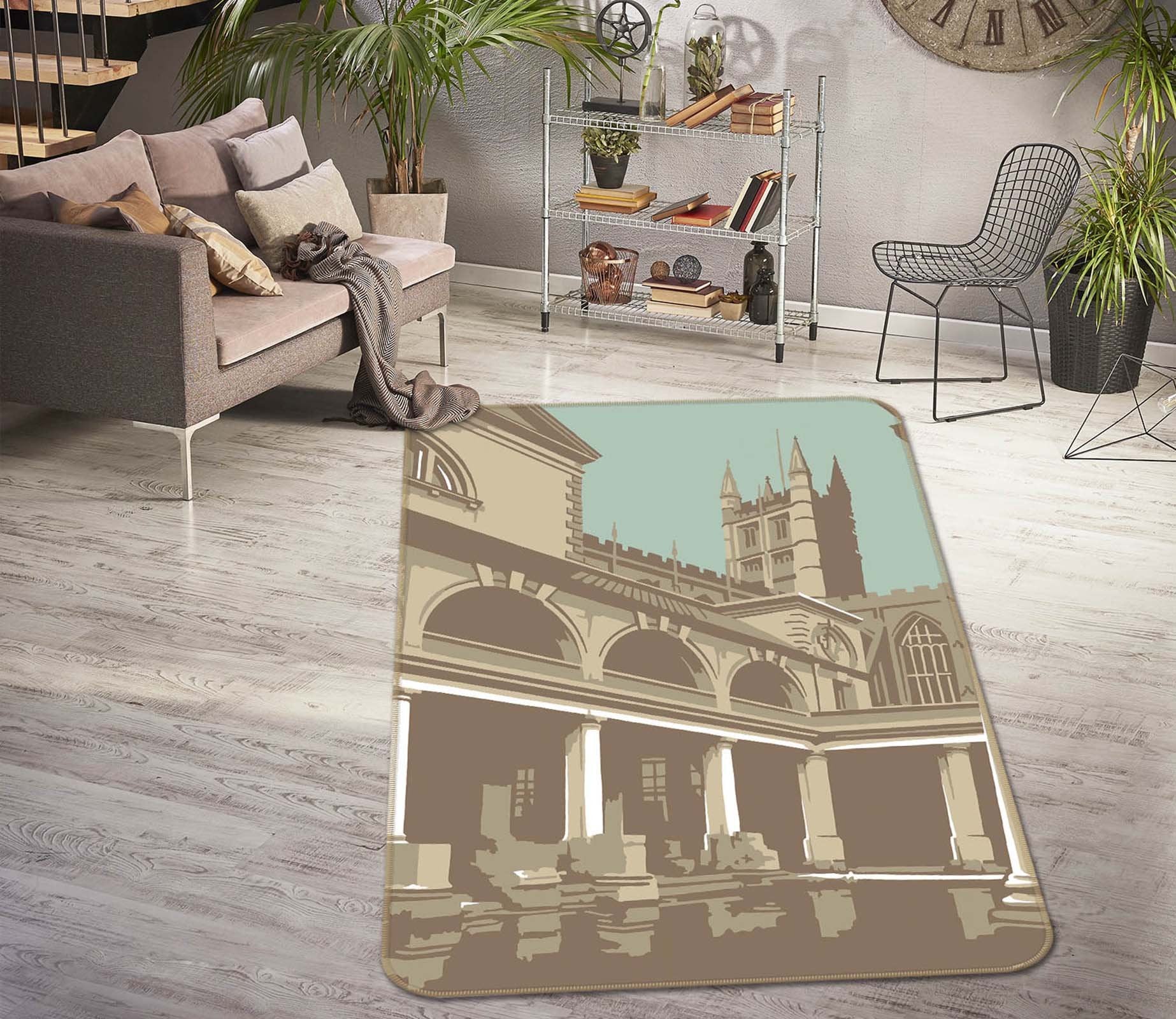 3D Bath 1101 Steve Read Rug Non Slip Rug Mat Mat AJ Creativity Home 