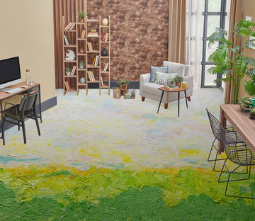 3D Green Grass Pattern Painting 9502 Allan P. Friedlander Floor Mural  Wallpaper Murals Self-Adhesive Removable Print Epoxy