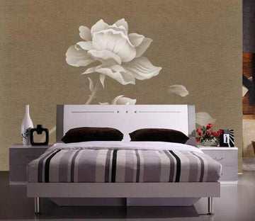 3D White Lotus 088 Wall Murals Wallpaper AJ Wallpaper 2 